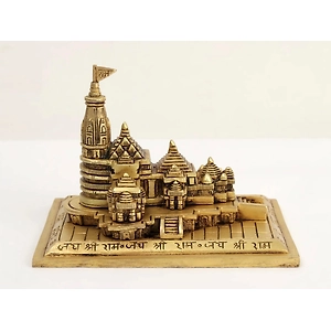 Ayodhya Ram Mandir Brass Statue Model