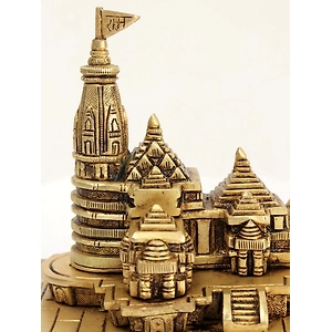 Ayodhya Ram Mandir Brass Statue Model