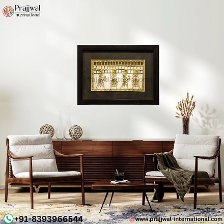 Our Brass Tribal Wall Hanging Frame-12647893