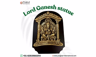 Brass Lord Ganesha Statue – A Perfect Gift of Prosperity & Blessings