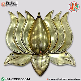 brass lotus flower wall mounting
