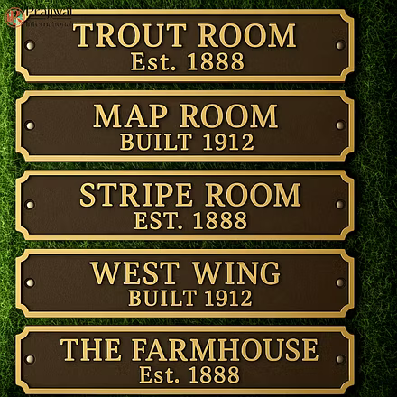 Premium Brass Nameplate | House Door Sign | Handmade | Custom Engraving Personalized Brass Nameplate, Custom Door Nameplate, Brass House Sign Board, Antique Brass Door Plate, Brass Nameplate Manufacturer, Exporter of Brass Nameplates, Brass Plate with Wooden Base, Customized Brass Signboard India-2