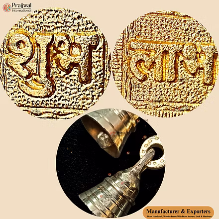 Brass Wall Hanging Shubh Labh – Traditional Home Décor | Manufacturer &amp; Exporter – Prajjwal International-3