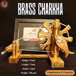 brass charkha