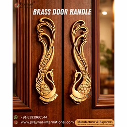 brass door handle pair for main door – antique pull handle