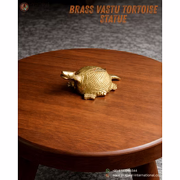 brass vastu tortoise statue | lucky feng shui & spiritual decor