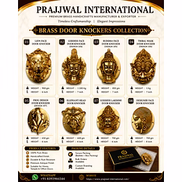 brass door knockers collection by prajjwal international