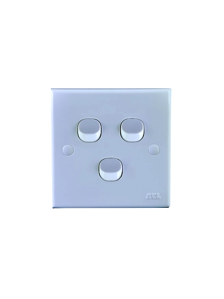 3 Gang 1 way Switch