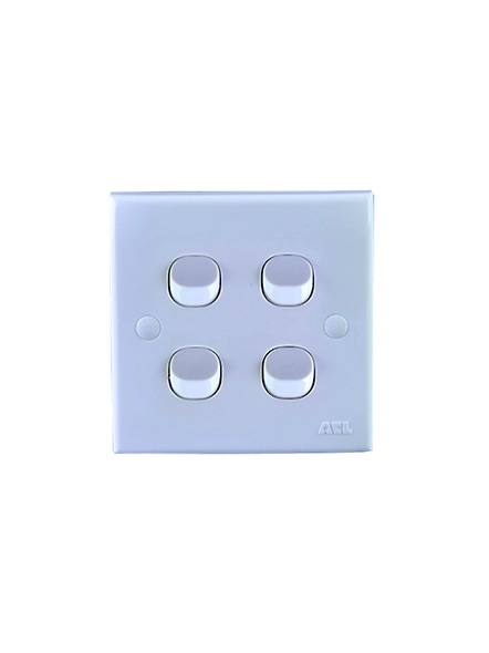4 Gang 1 way Switch
