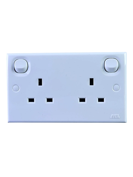 13A Twin Socket