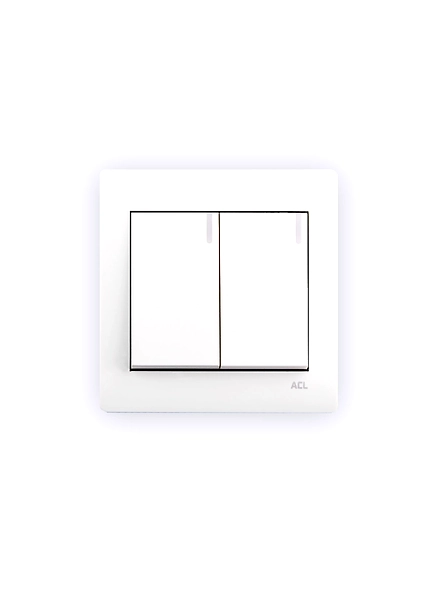 EG- 2 Gang 1 Way Switch 10A/250V