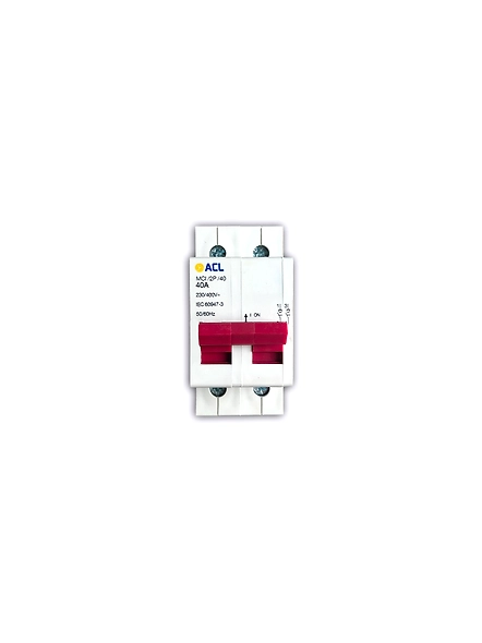 Isolator 40A double Pole