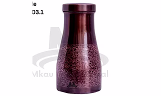Floral Copper Water Bottle