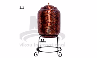 Diamond Cut Copper Water Dispenser