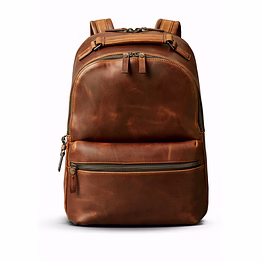 bp-001 leather backpack