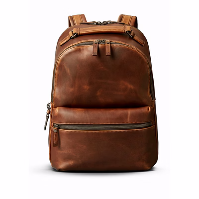 bp-001 leather backpack
