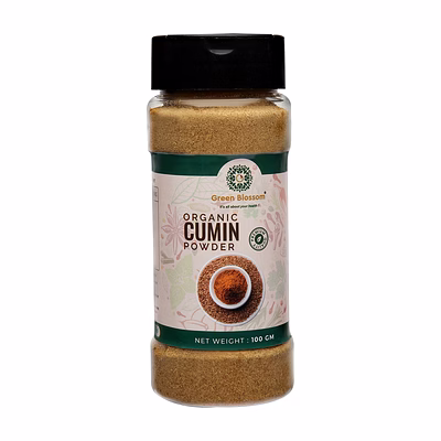 green blossom organic cumin powder - 100g (pack of 1)