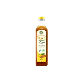 Organic Mustard Oil ( Kachi Ghani) - 1 Ltr (Pack of 1) I Green Blossom