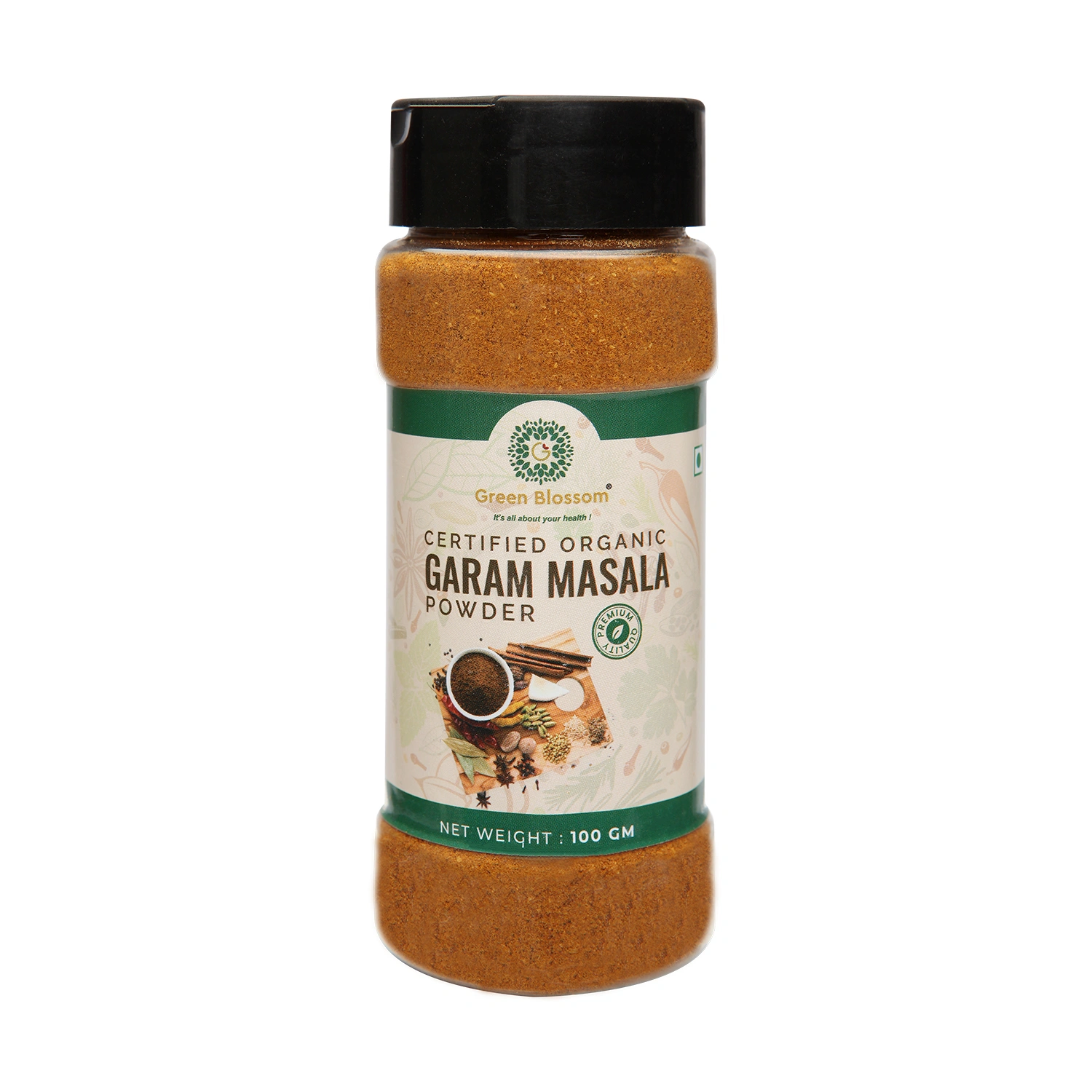 Organic Garam Masala Powder - 100 g (Pack of 1) I Green Blossom-100g-3