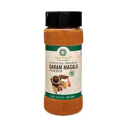 GREEN BLOSSOM GB Organic Garam Masala Powder - Enhance Wellness with Ayurvedic Flavors