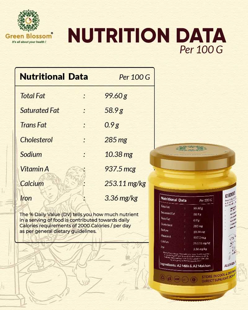 A2 Gir Cow Ghee - 300 ML | Vedic Bilona Ghee I Hand Churned Ghee-300ml-4