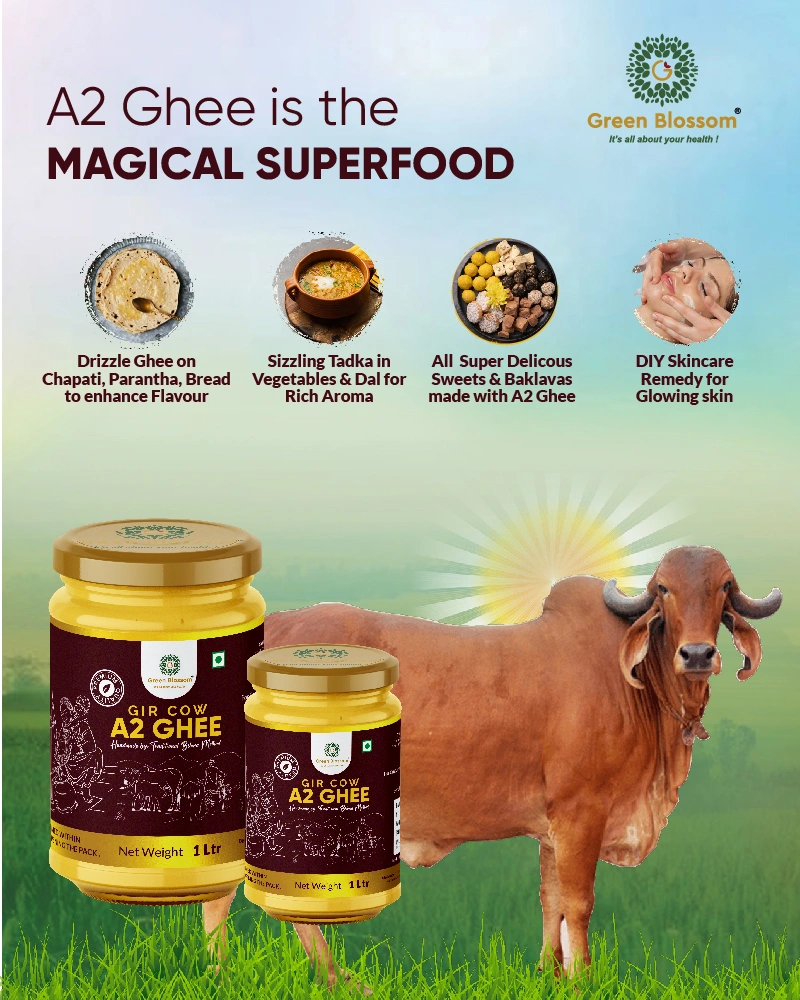 A2 Gir Cow Ghee - 300 ML | Vedic Bilona Ghee I Hand Churned Ghee-300ml-5