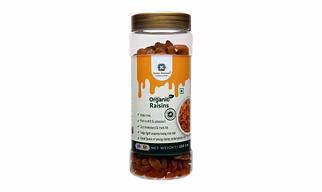 Organic Raisin /Kishmish - 250 gms  I Green Blossom