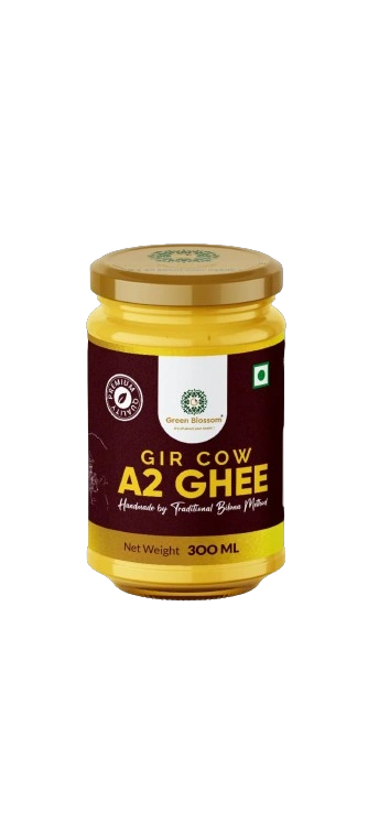 A2 Gir Cow Ghee - 300 ML | Vedic Bilona Ghee I Hand Churned Ghee-300ml-1