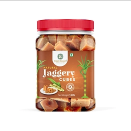 GREEN BLOSSOM GB Organic Jaggery Cube- 400 GM