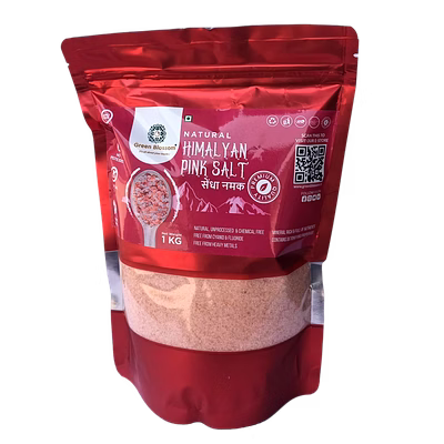 green blossom natural himalayan pink salt - 1 kg
