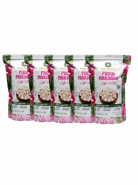 Premium Phool Makhana / Foxnut - 200 g (Pack of 1) by Green Blossom-1