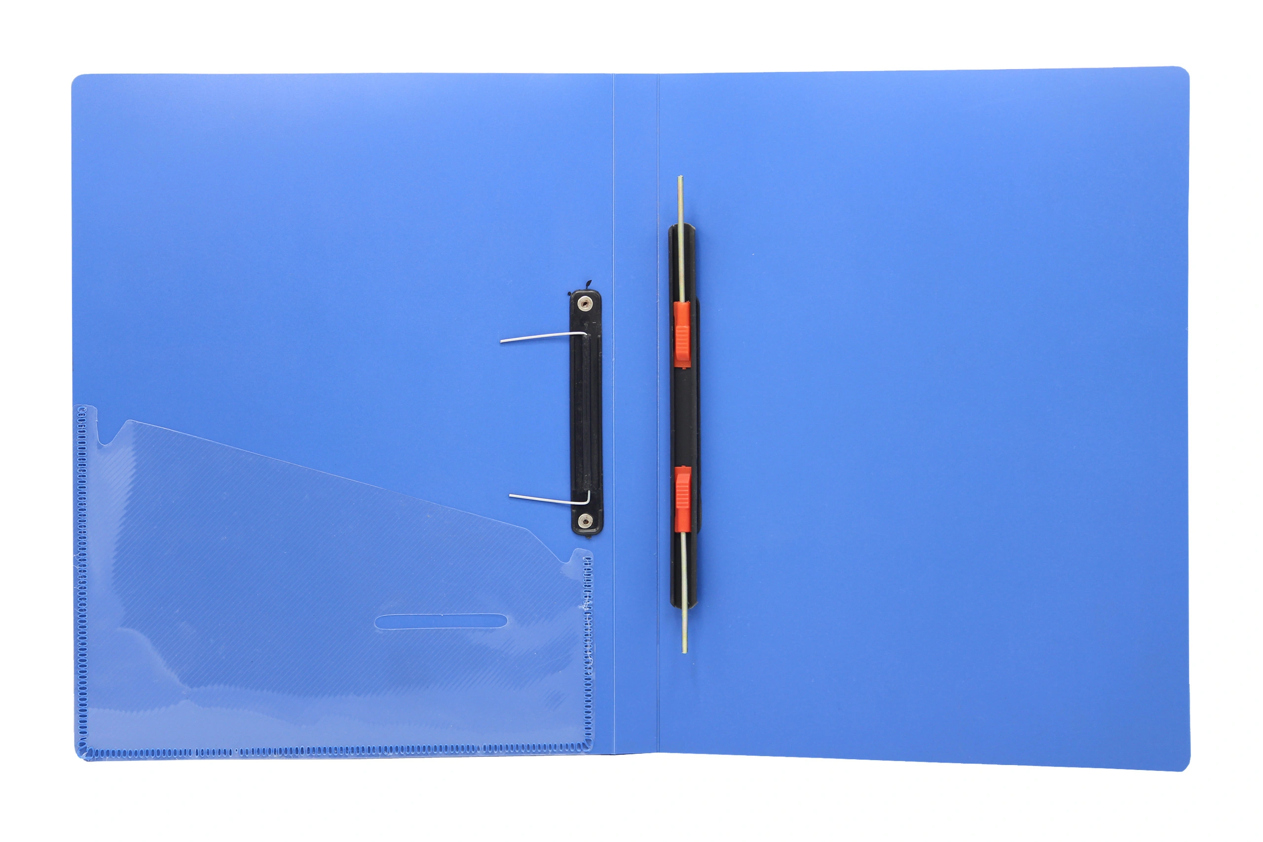 Keny Cobra Spring Clip File | Best for A4 Size Paper | Stainless Cobra Spring Clip | (821A)-Blue-1