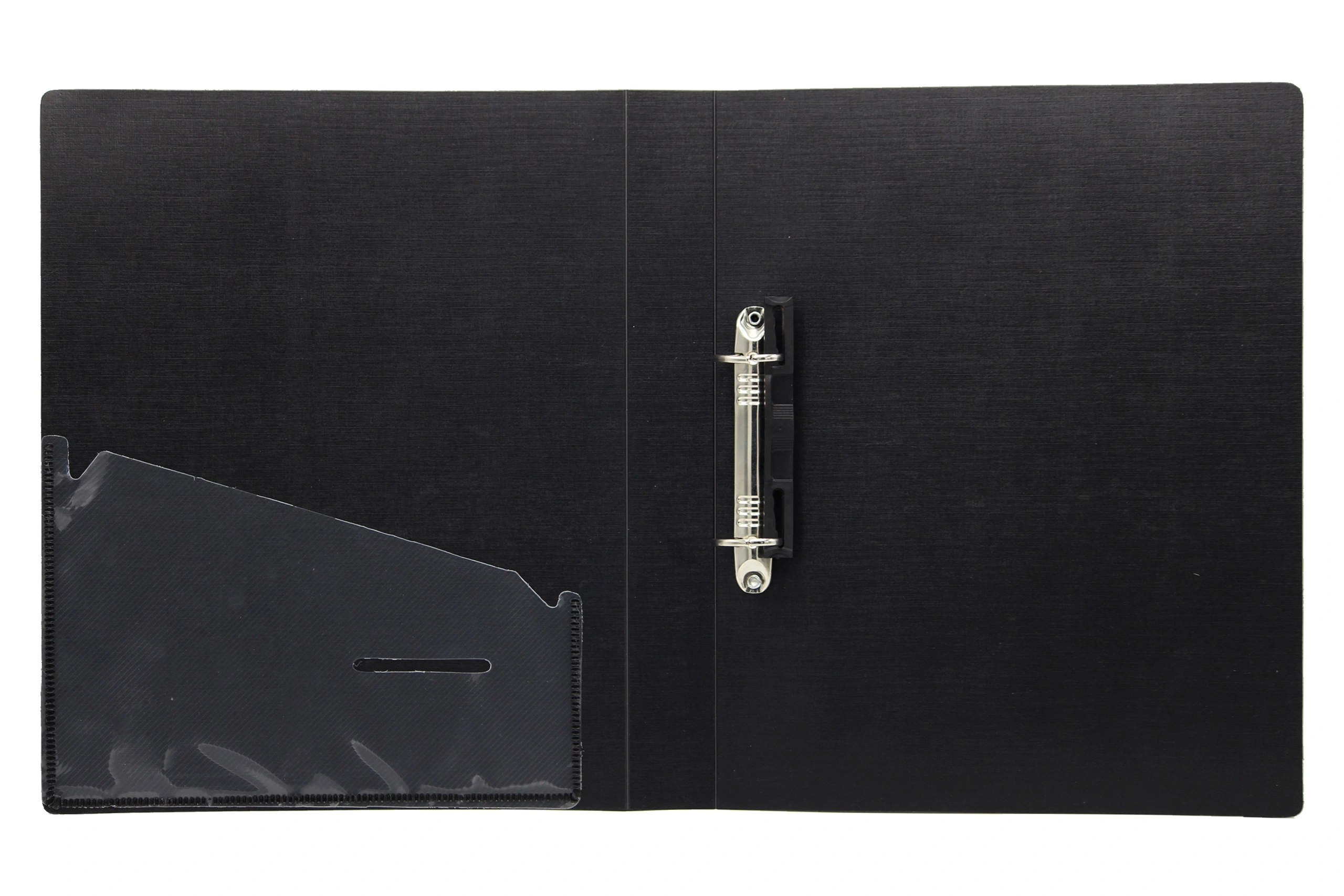 Keny Ring Binder | Best for A4 Size Papers | 2D Shaped 25mm Rings | D Ring Clip | (824A-2D)-Black-1