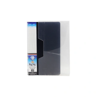 Keny Business Card Folder | Visiting / Name Card Organizer | 4 Cards Size | 240x2 Pockets with Box | (754/240B)