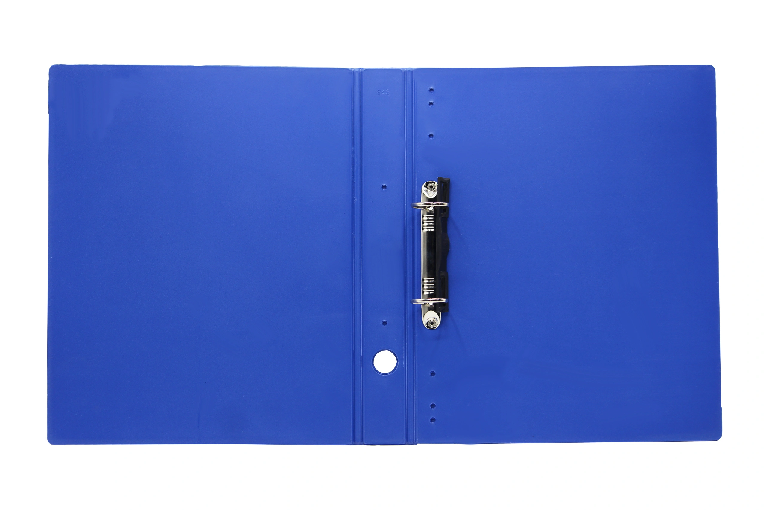 Keny Ring Binder | Moulded Binder | Best for A4 Size Papers | 2D Shaped 25mm Rings | D Ring Clip |  (843A-2D)-Blue-1