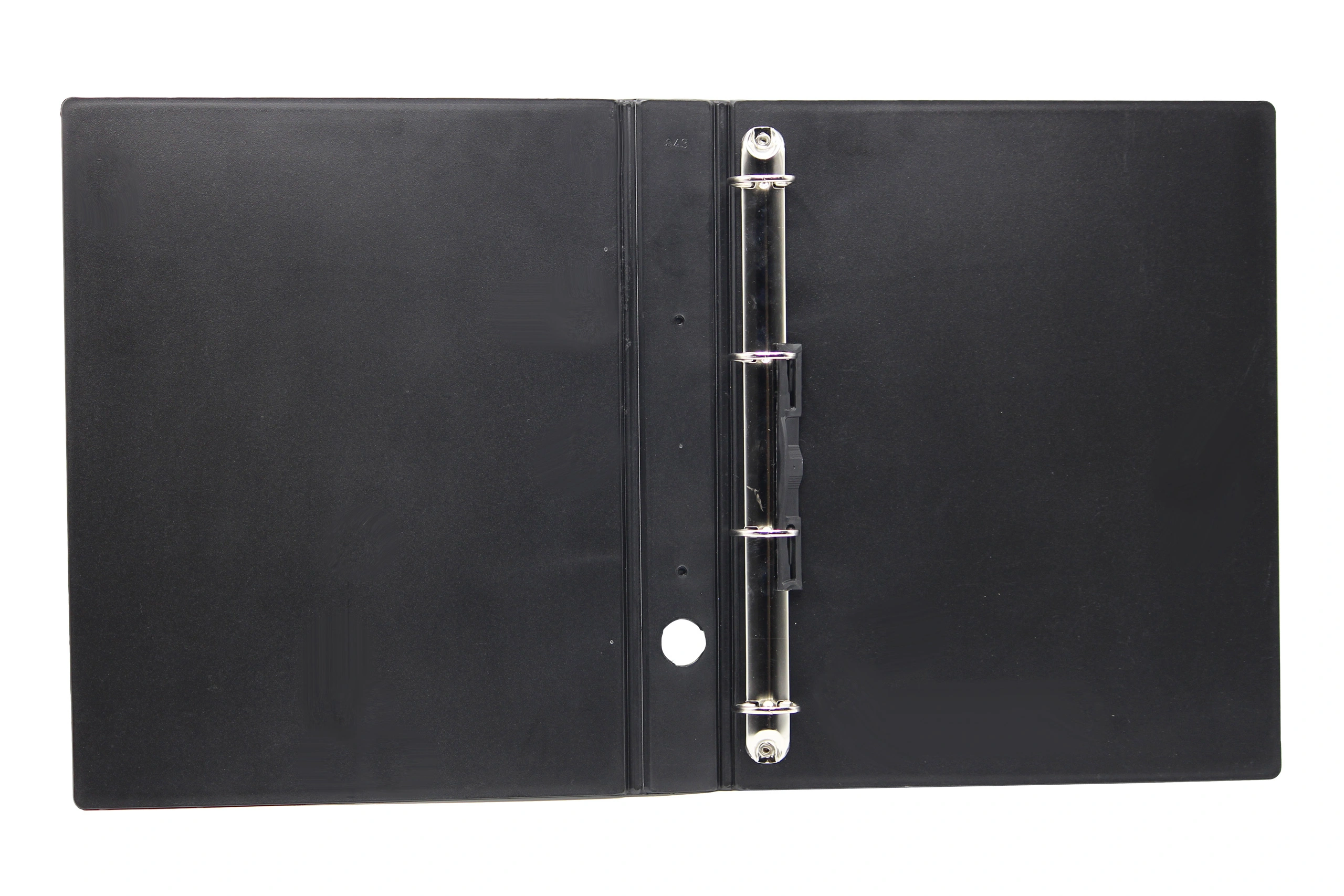 Keny Ring Binder | Moulded Binder | Best for A4 Size Papers | 4D Shaped 25mm Rings | D Ring Clip | (843A-4D)-Black-1