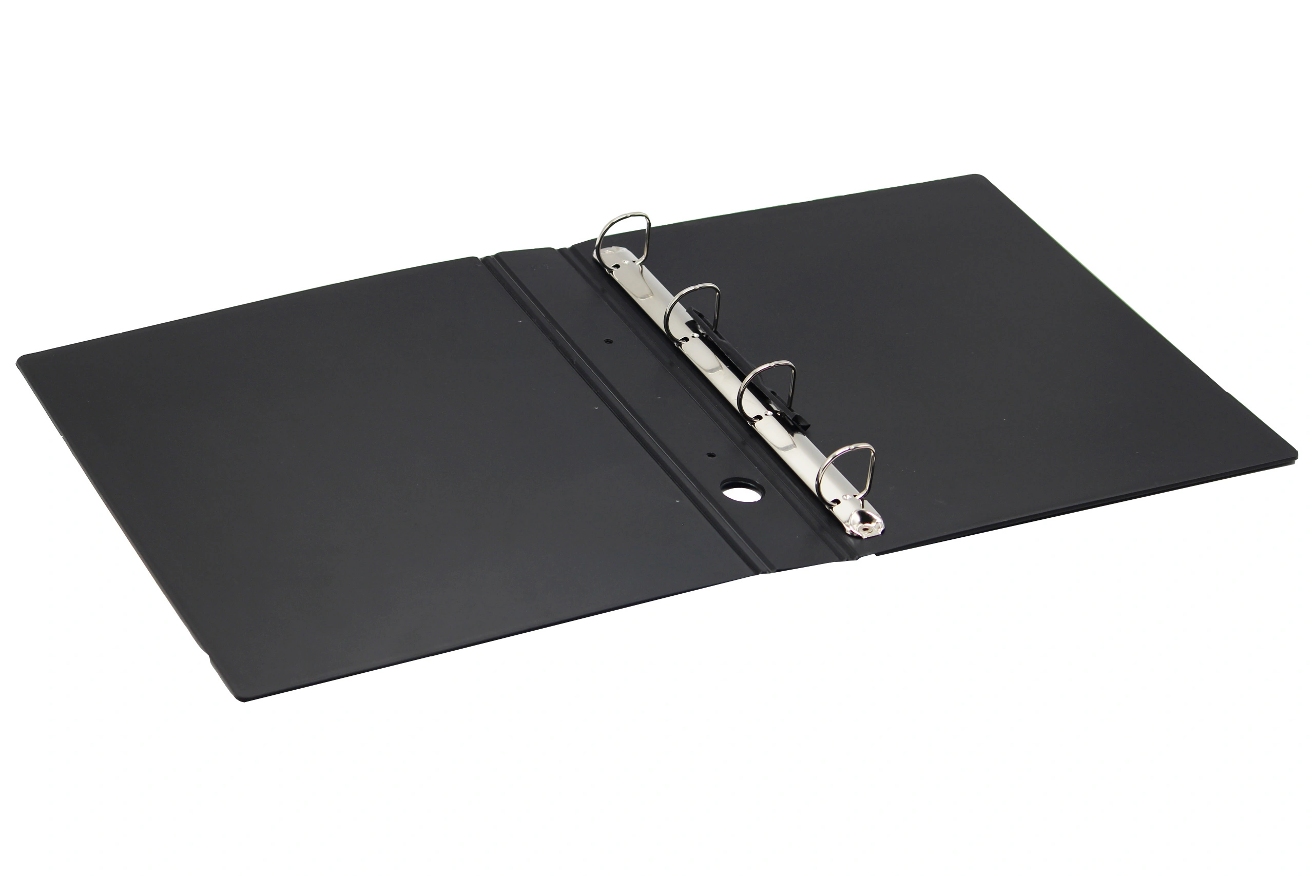 Keny Ring Binder | Moulded Binder | Best for A4 Size Papers | 4D Shaped 25mm Rings | D Ring Clip | (843A-4D)-Black-3