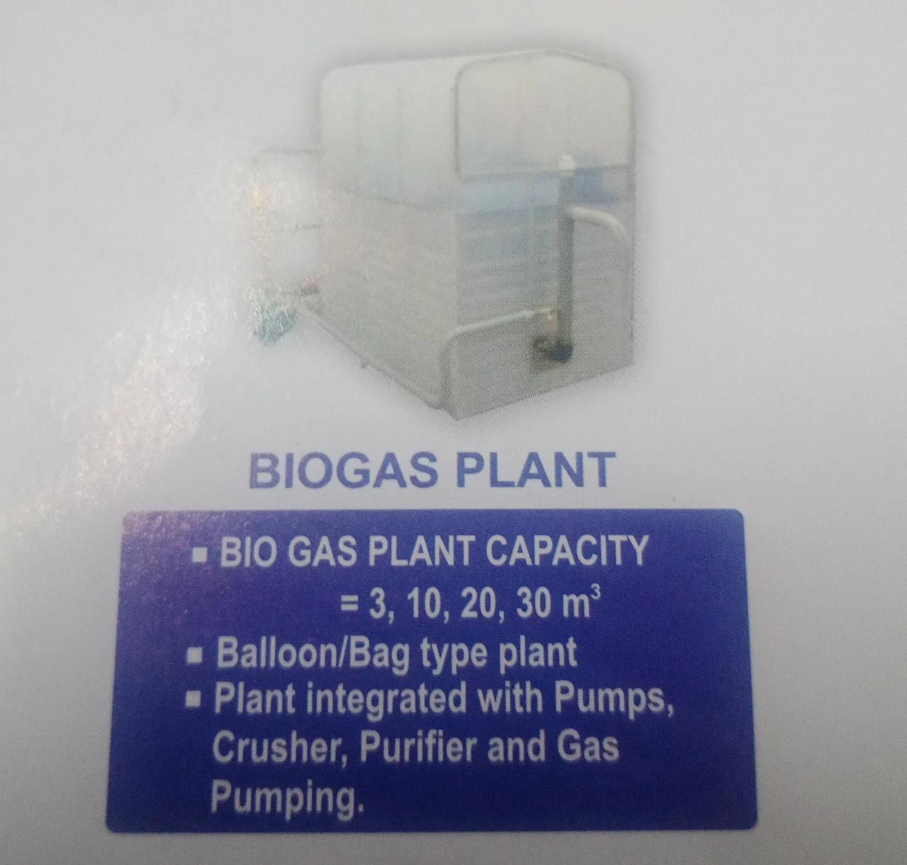 Bio gas plant-2