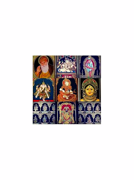 Tanjore canvas paintings-2