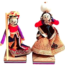 Rajasthani kisan dolls hand made