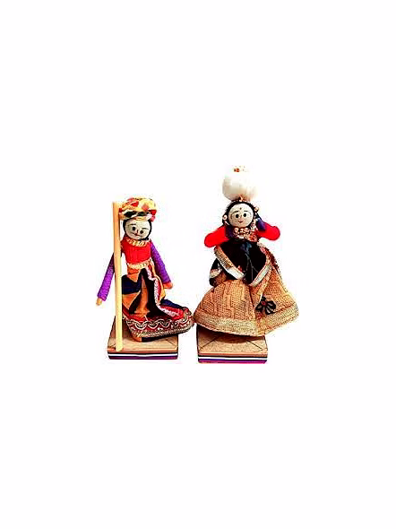 Rajasthani kisan dolls hand made-2
