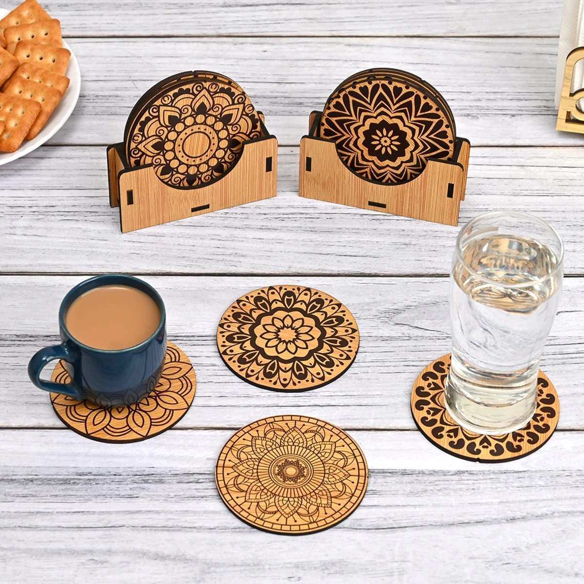 wooden tea coaster-3