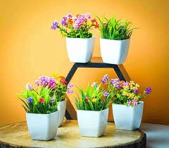 Artificial flower pots-12130432