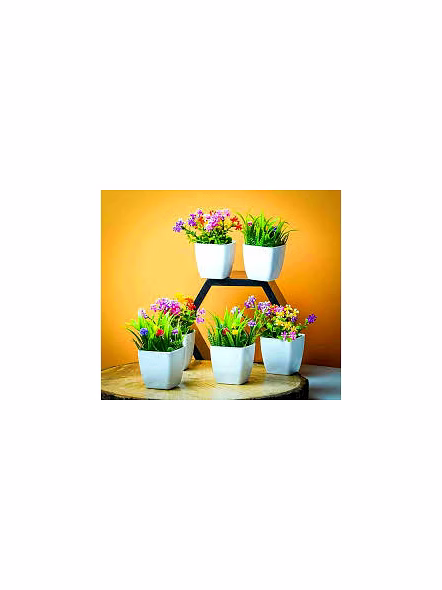 Artificial flower pots