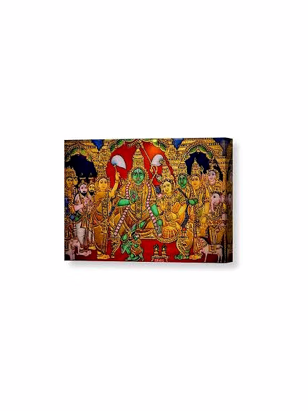 Tanjore canvas paintings