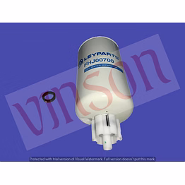 cylindrical ss fuel water seperator leyland (vin-00011)