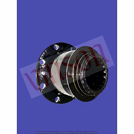 gear box coupling gb-60 (08 hole) (vin-00035-6)