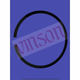 piston ring (taper faced compression) man truck (vin-00072)