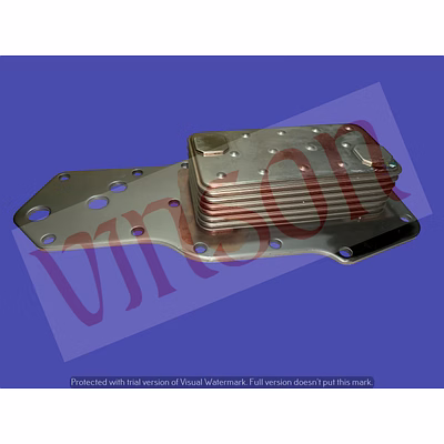 oil cooler core (6bt) (vin-00089-1)