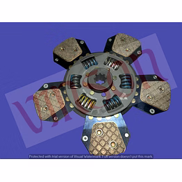clutch plate sonalika 5 pad (vin-00119-0)